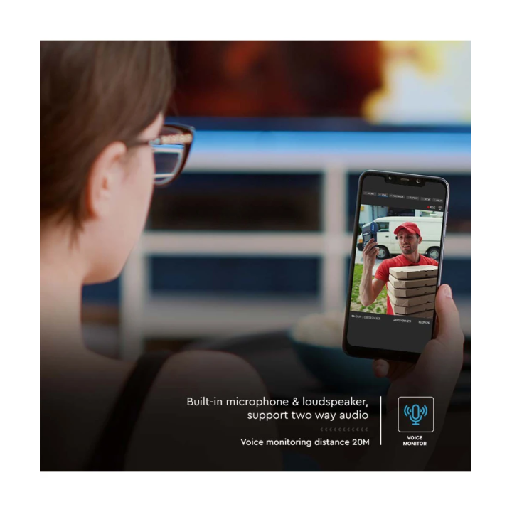 WiFi solcelle PTZ-kamera Full HD - V-Tac