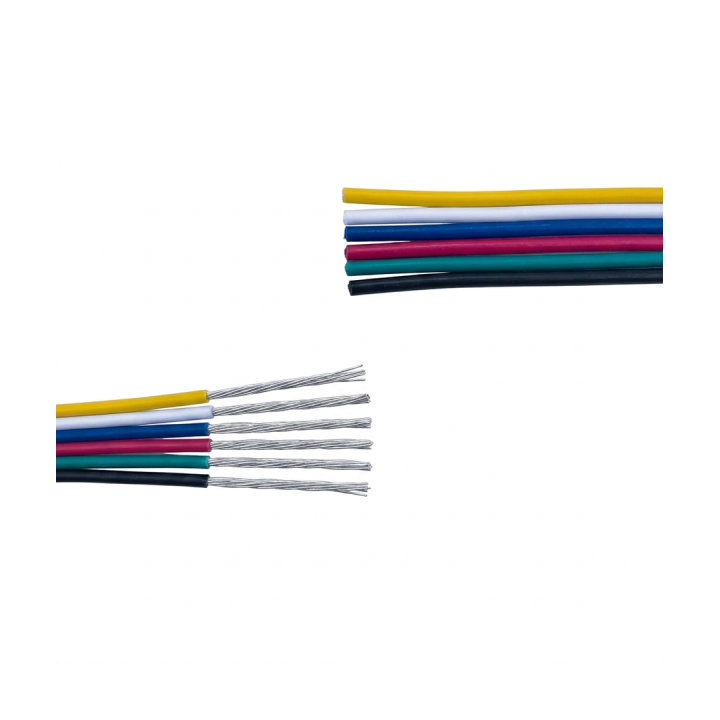 5 m RGB+CCT-kabel til LED-strip 12/24 V - 6-leder