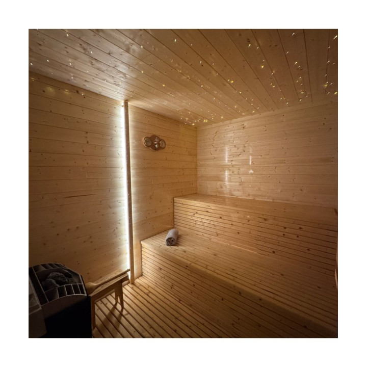 LEDlife sauna LED-strip 3 m, 2600 K, IP68, 24 V