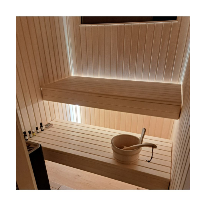 LEDlife sauna LED-strip 3 m, 2600 K, IP68, 24 V