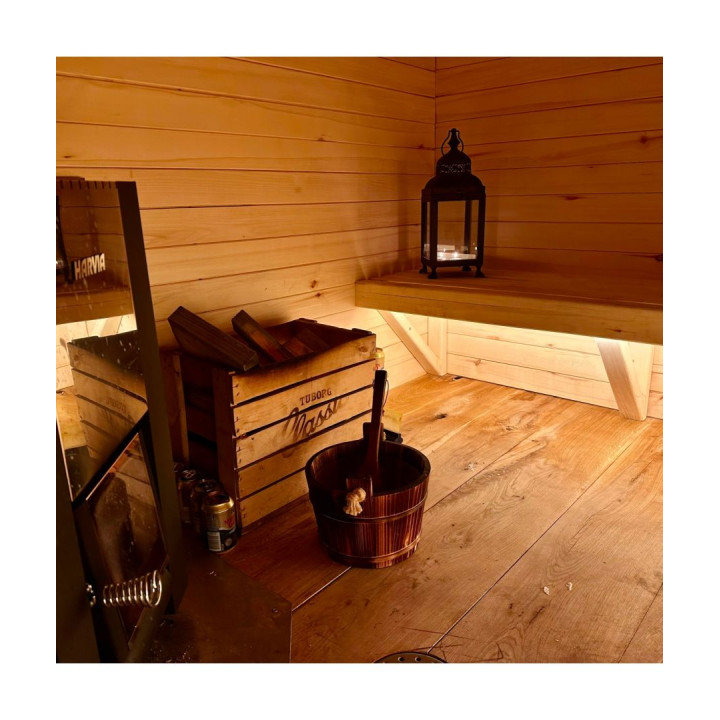 LEDlife sauna LED-strip 2 m, 3000 K, IP68, 24 V