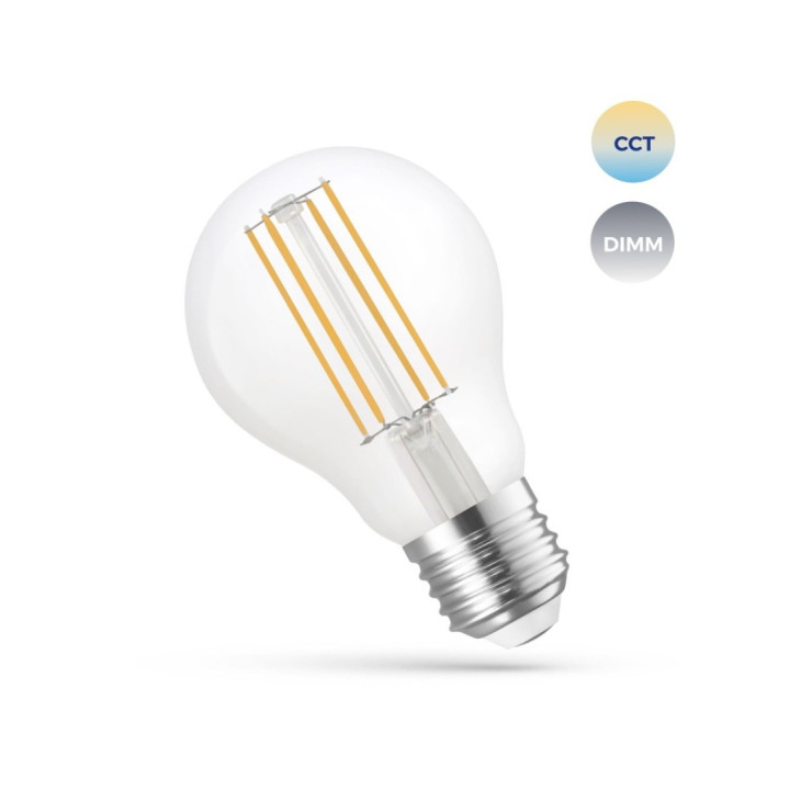 Smart E27 LED-pære A60 med appstyring og dæmpning