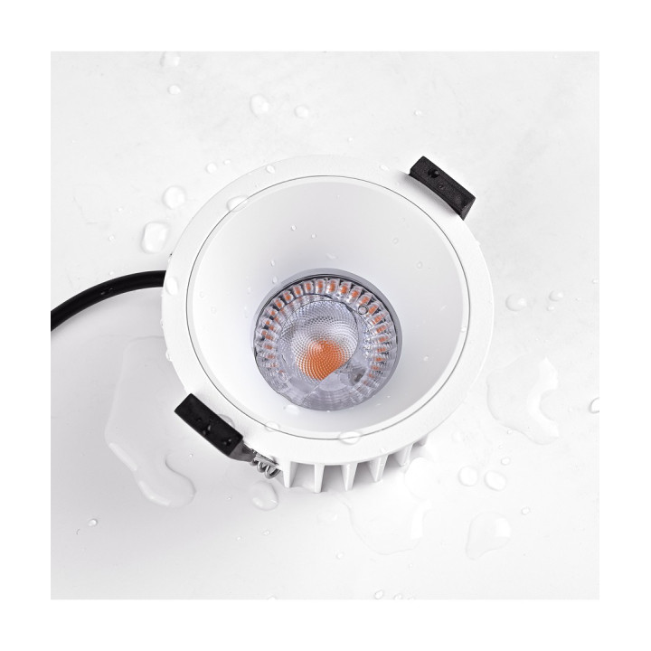 Dæmpbar LED downlight Ø85 mm 10W RA99 IP54