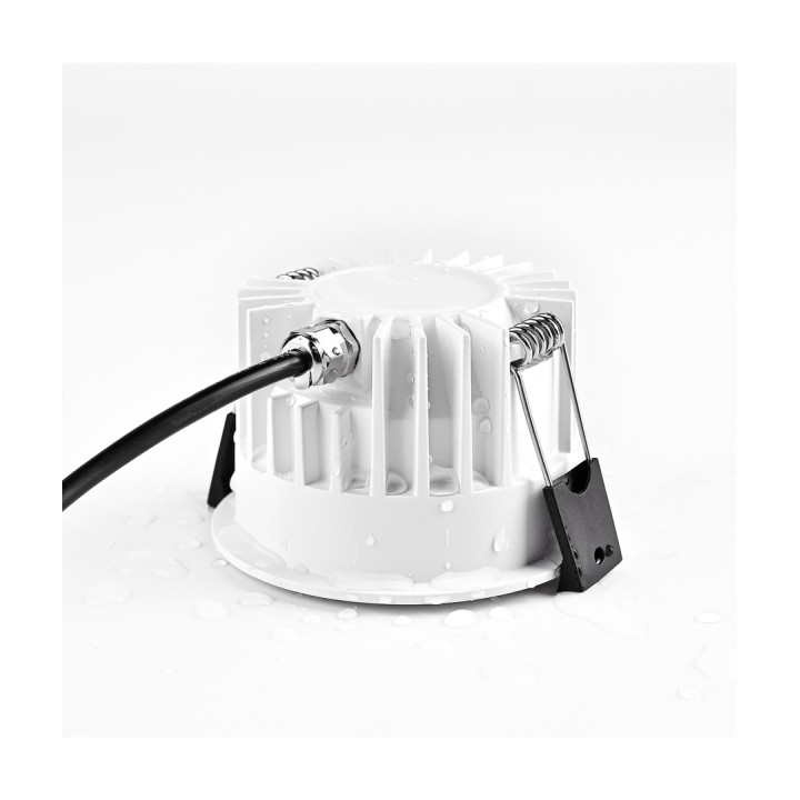 Dæmpbar LED downlight Ø85 mm 10W RA99 IP54