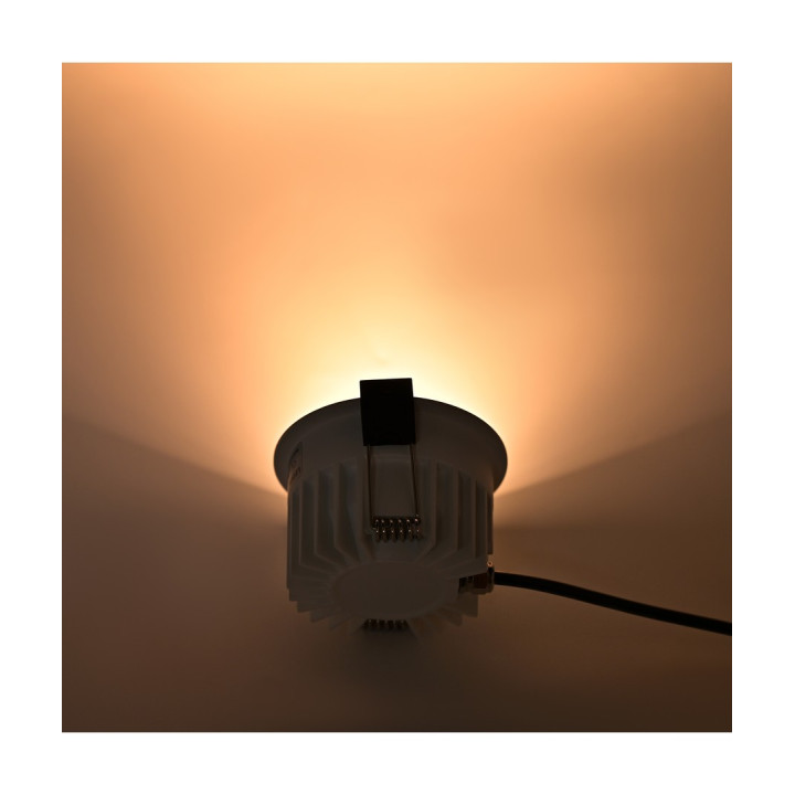 Dæmpbar LED downlight Ø85 mm 10W RA99 IP54