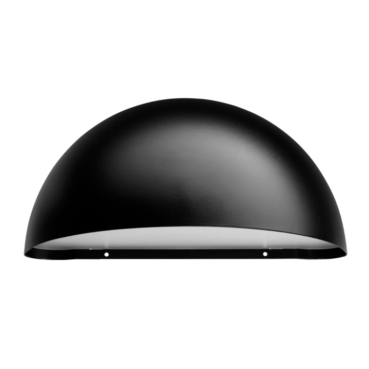 Sort udendørs LED-væglampe 11W 3CCT IP44