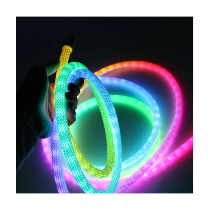 RGBIC Neon Flex reb 5 m med app og USB