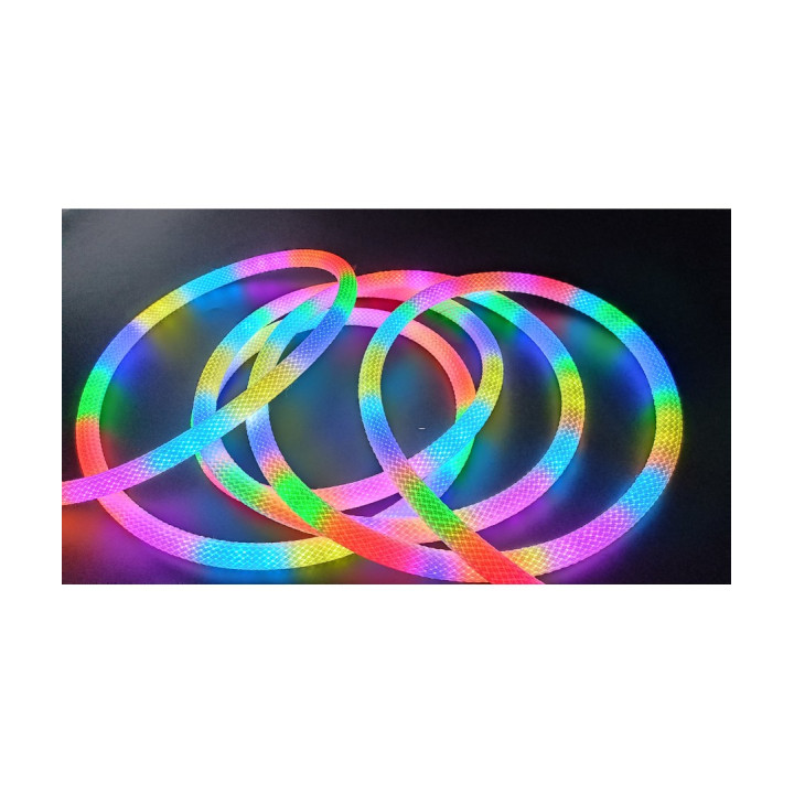 RGBIC Neon Flex reb 5 m med app og USB