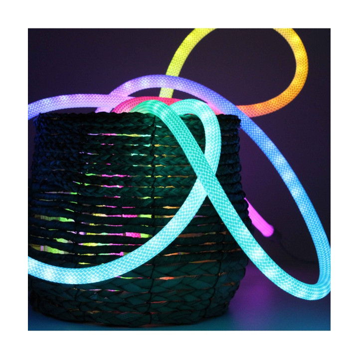 RGBIC Neon Flex reb 5 m med app og USB