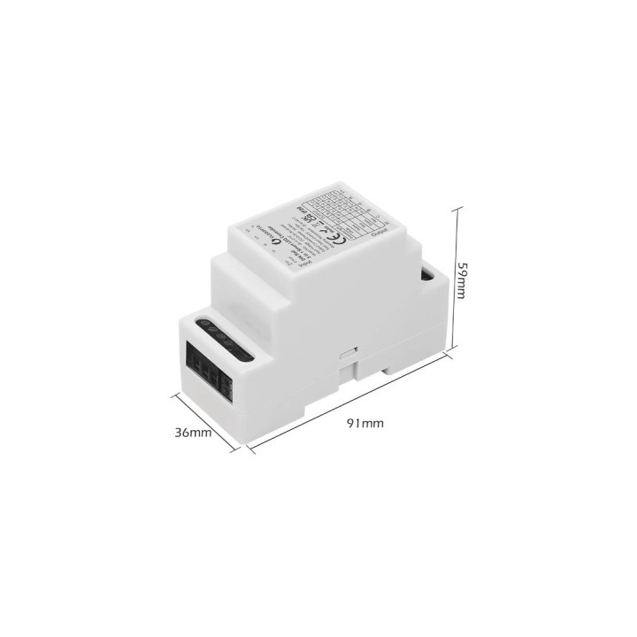 5i1 controller til DIN-skinne Zigbee-kompatibel, RGB+CCT