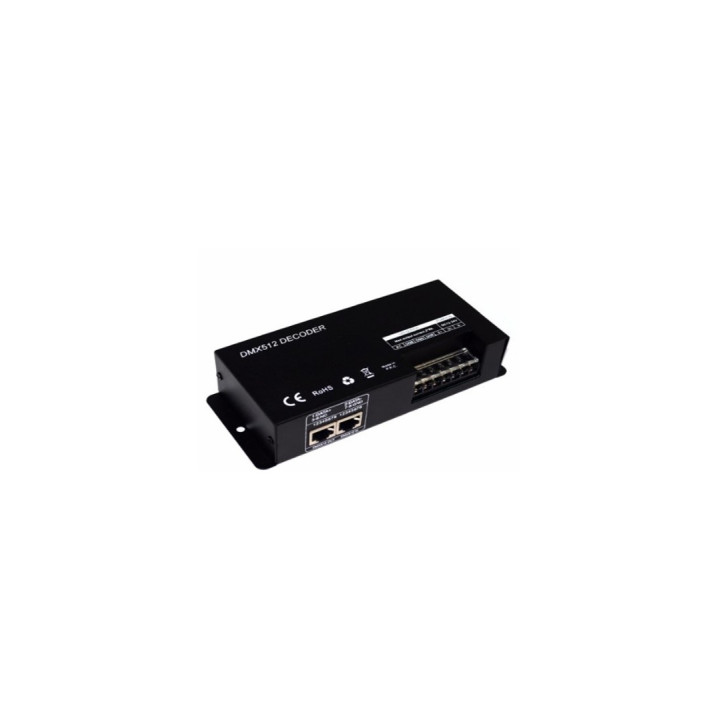 DMX 512 RGB+W controller 12V (384W), 24V (768W)
