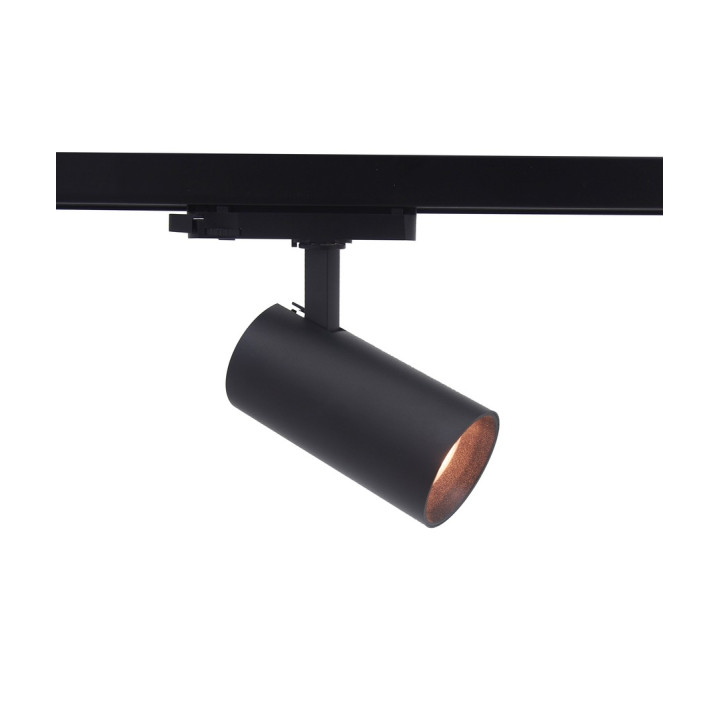 20W 3-faset RA97 skinnespot – 38 grader, Sort | 3-faset skin