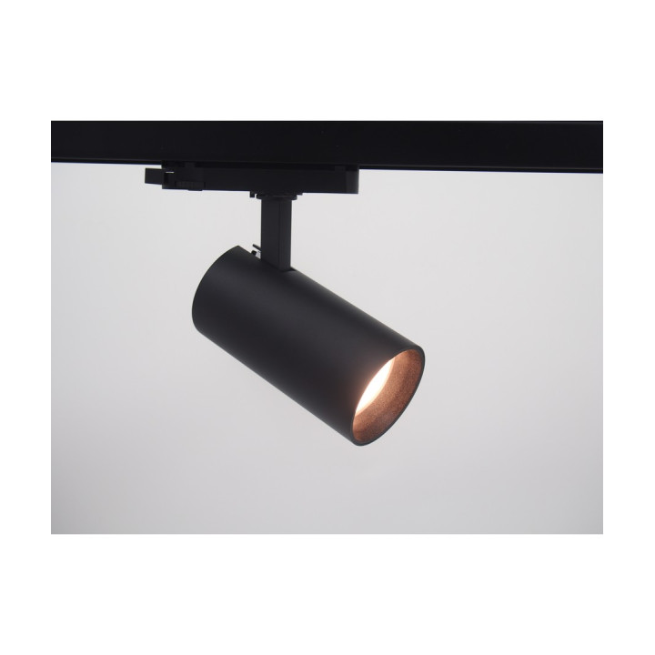 20W 3-faset RA97 skinnespot – 38 grader, Sort | 3-faset skin