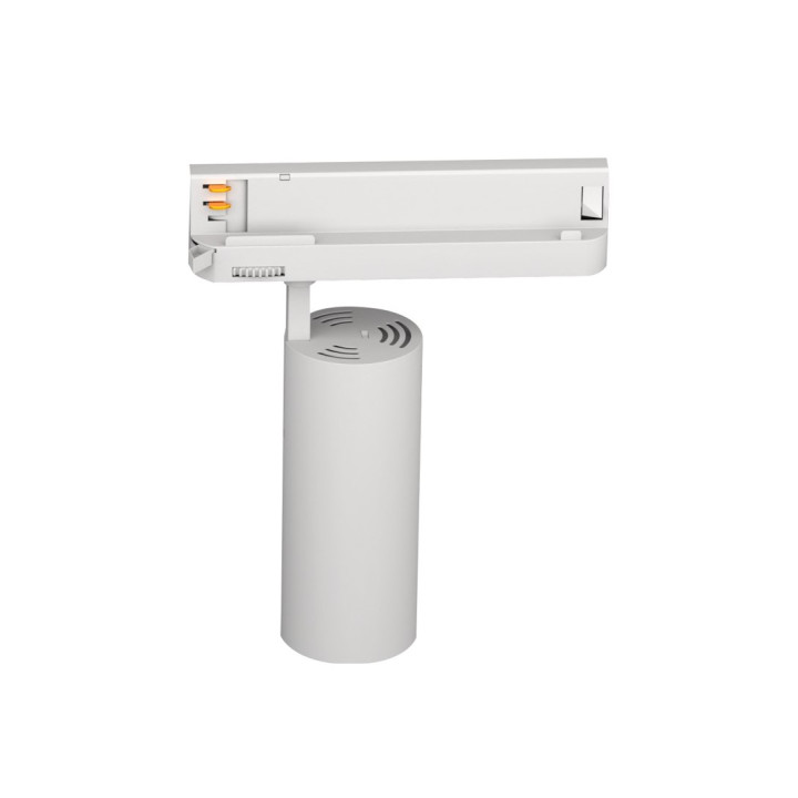 30W 3-faset RA90 LED skinnespot – 100 lm / W, 36 grader, Hvi