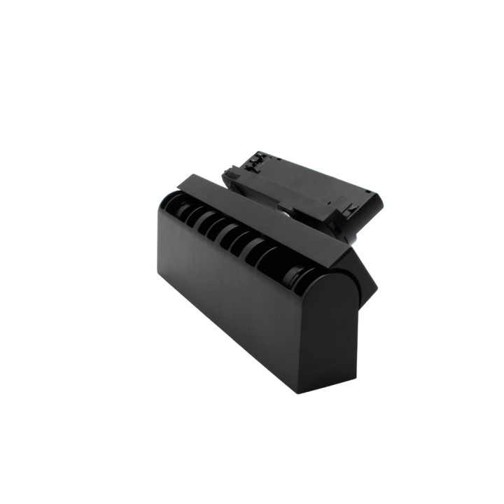 36W 3-faset RA92 justerbar LED lysskinne – Sort, 23,5 cm | 3