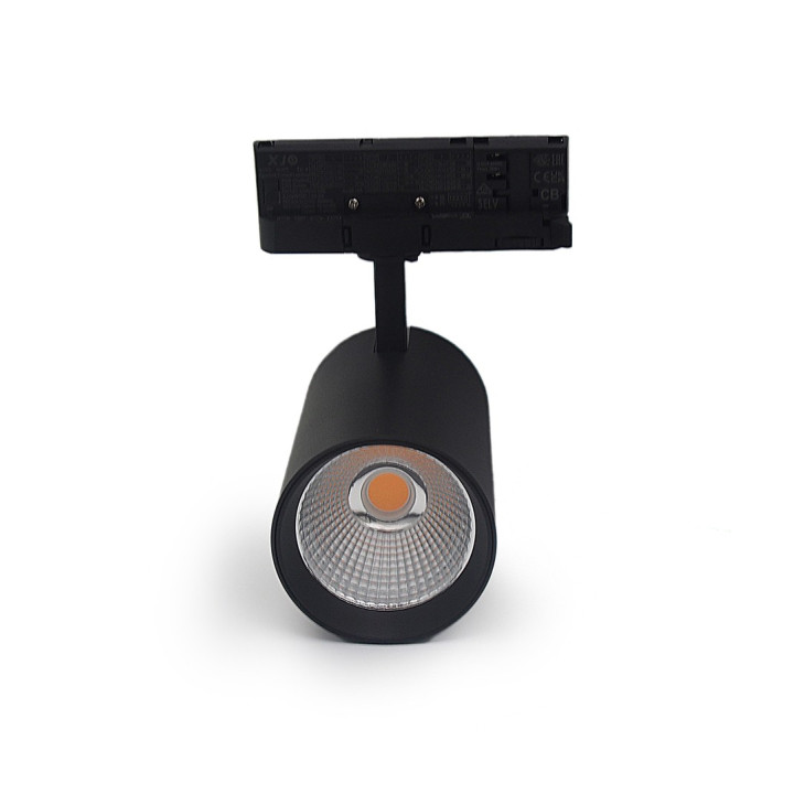 29W 3-faset skinnespot RA98 – 110lm / w, 38 grader, sort | 3