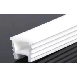 Klar silikoneprofil 13×11 mm til LED bånd