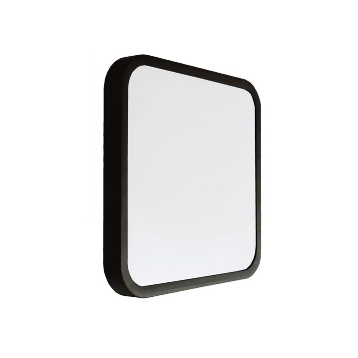 18W kvadratisk LED loftslampe 25 × 25 cm – IP44, sort
