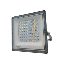 50W LED projektør med 3 lysfarver – grå, IP65
