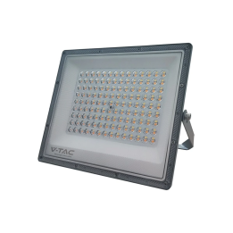 100W LED projektør med 3 lysfarver – grå, IP65