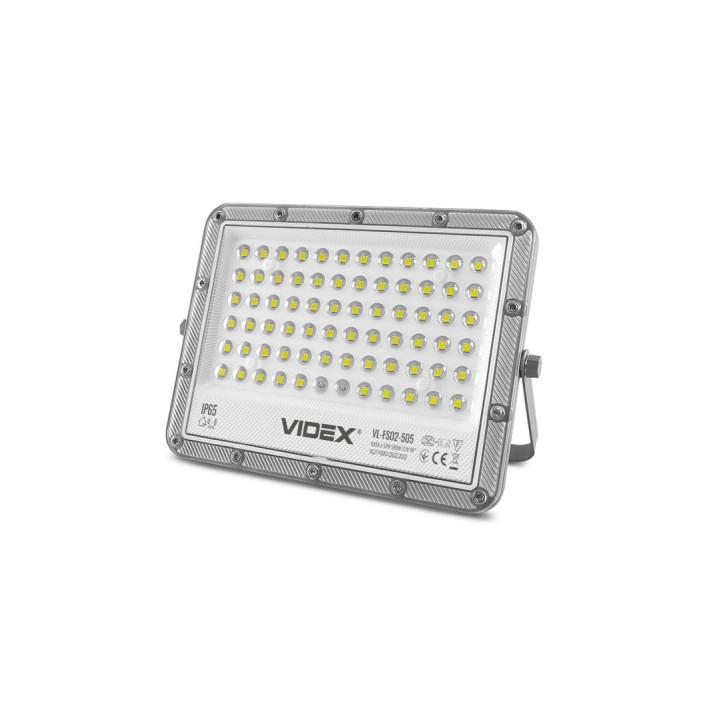 50W LED solcelleprojektør med fjernbetjening – 1000 lm, IP65
