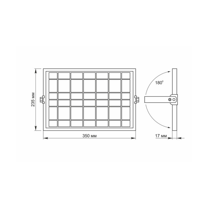 50W LED solcelleprojektør med fjernbetjening – 1000 lm, IP65